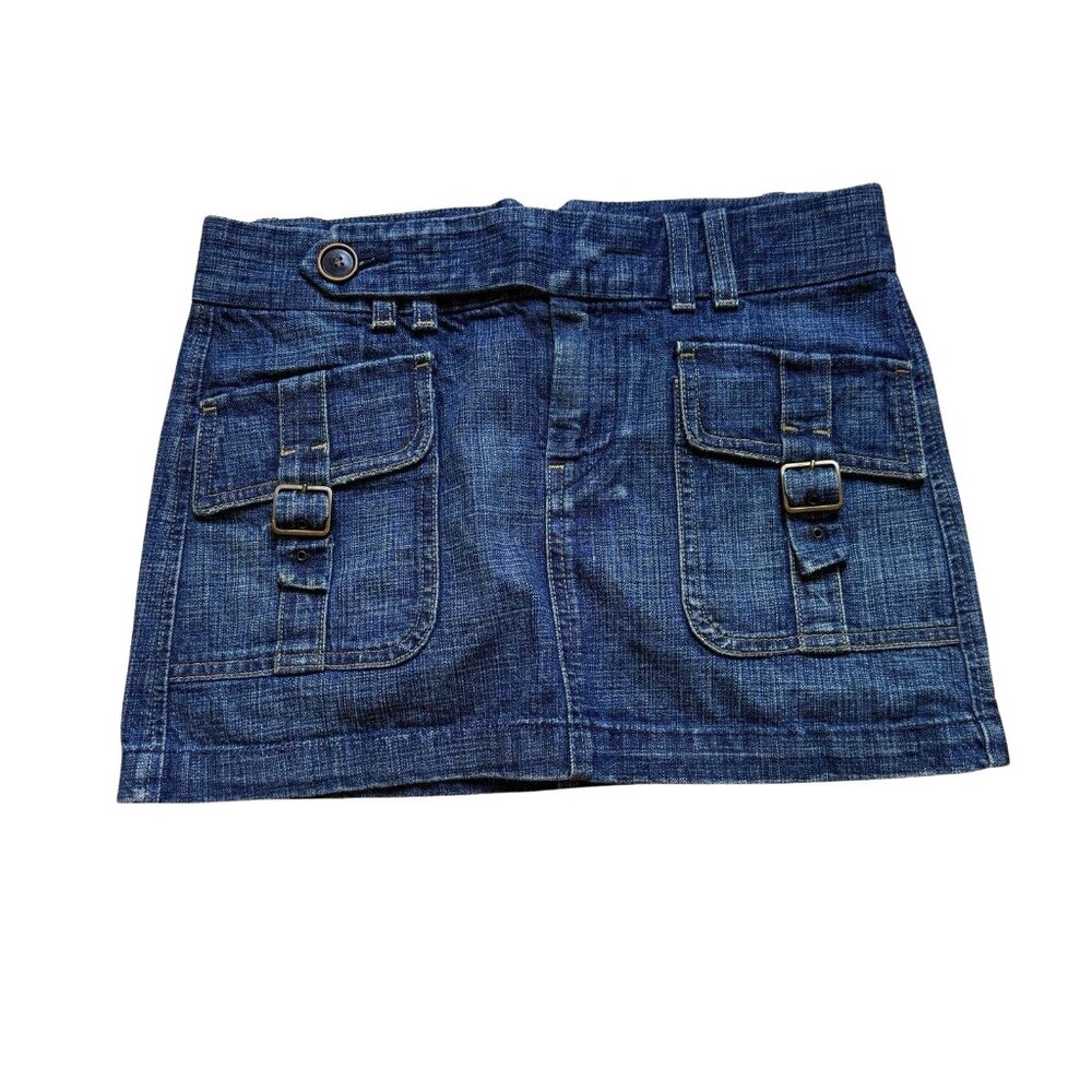 Citizens of Humanity Mini Skirt Size 25 Y2K Denim Made In USA Super Cute